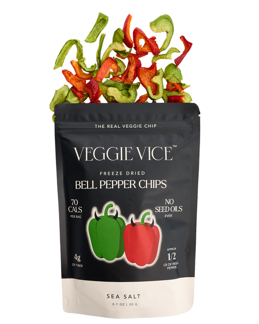 Bell Pepper Chips - Sea Salt - $6.99 / Bag